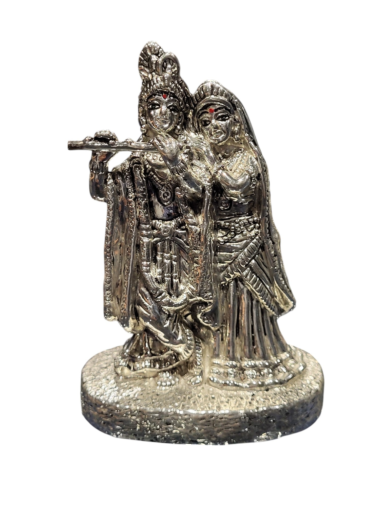 RADHA KRISHNA SILVER BASE 60