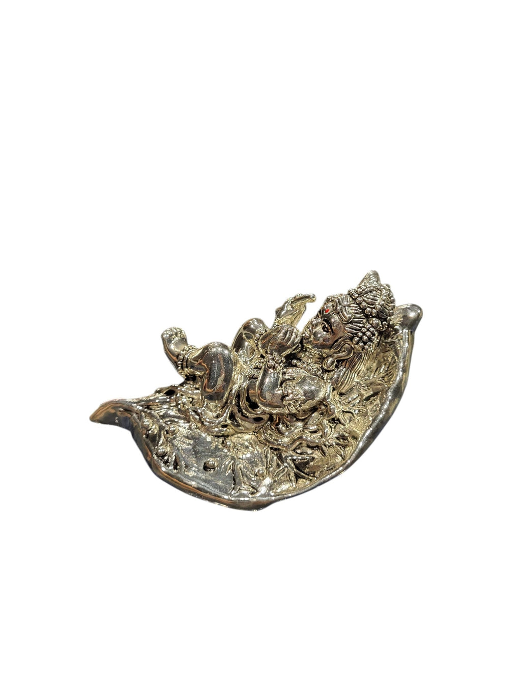 BAL KRISHNA IDOL ON A BANYAN LEAF