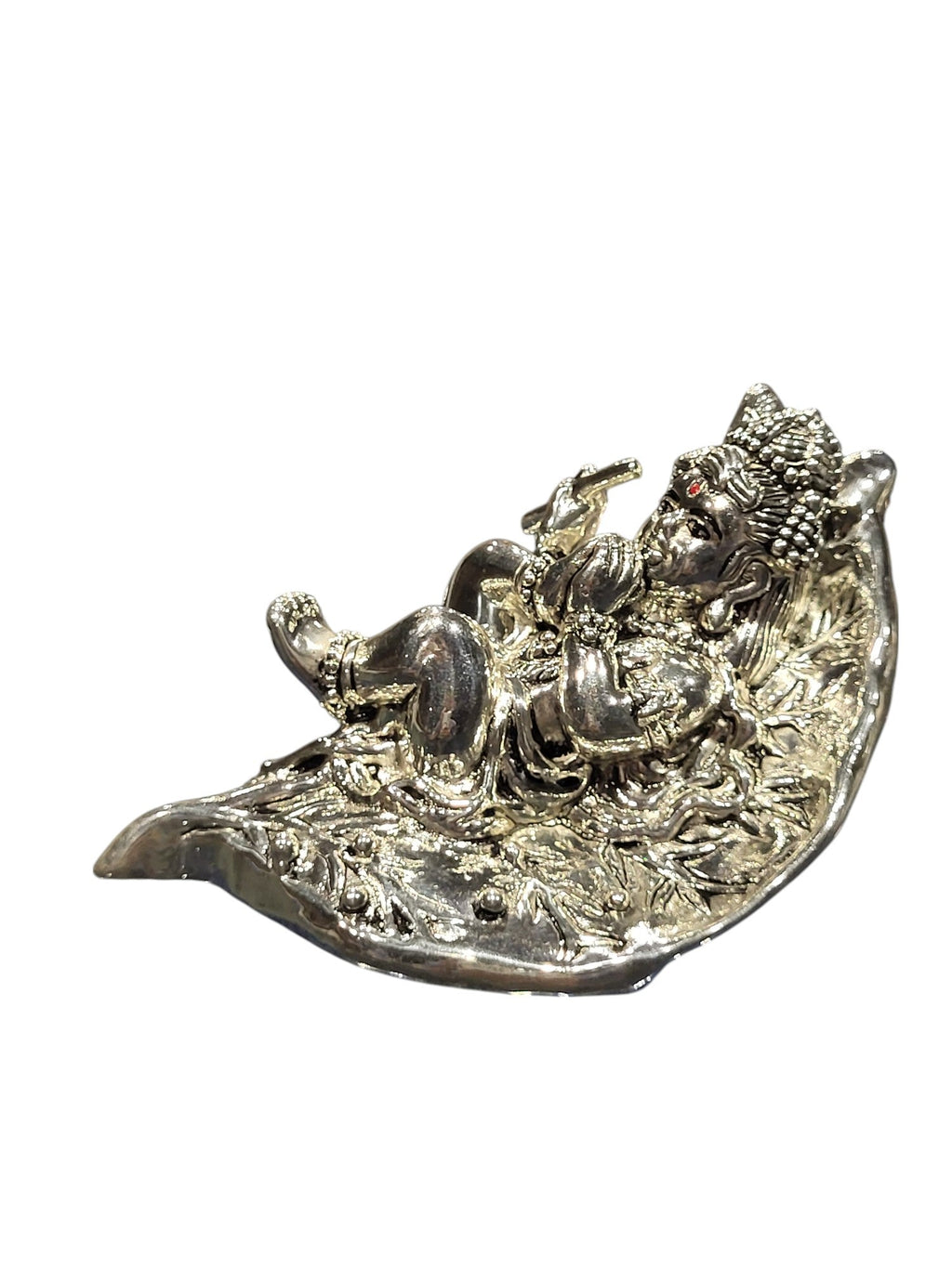 BAL KRISHNA IDOL ON A BANYAN LEAF