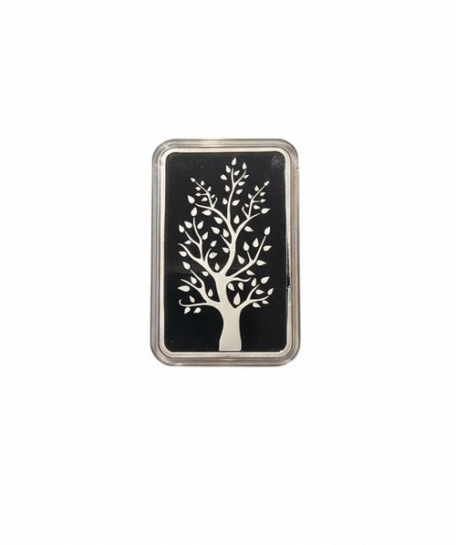 100 GM SILVER BAR DECORATED