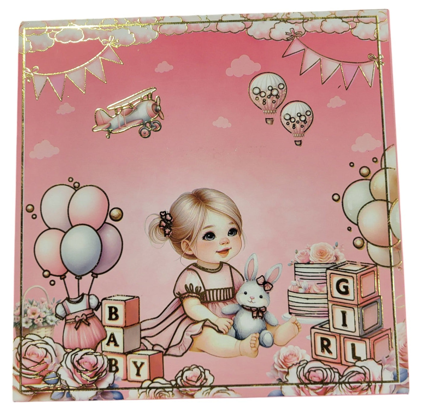 BABY GIRL SILVER COIN MUSICAL BOX 2.5 GM X 5 =12.5GM