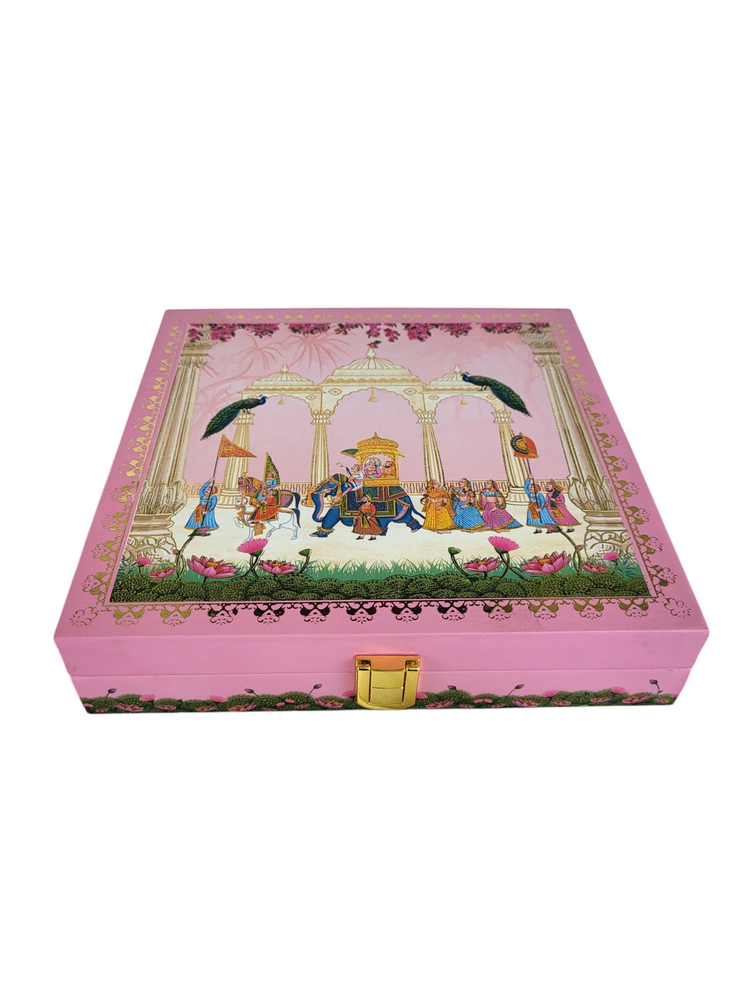 WEDDING 5 FUNTION SILVER COIN MUSICAL BOX 5 GM X 5 =25 GM