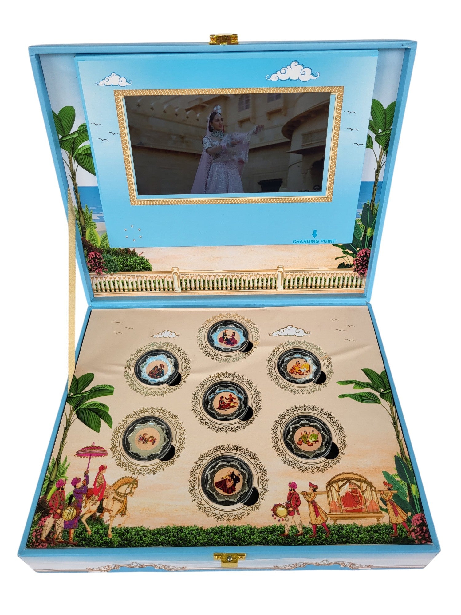 VIDEO WEDDING MUSICAL BOX 2.5 GM X 7 =17.5GM