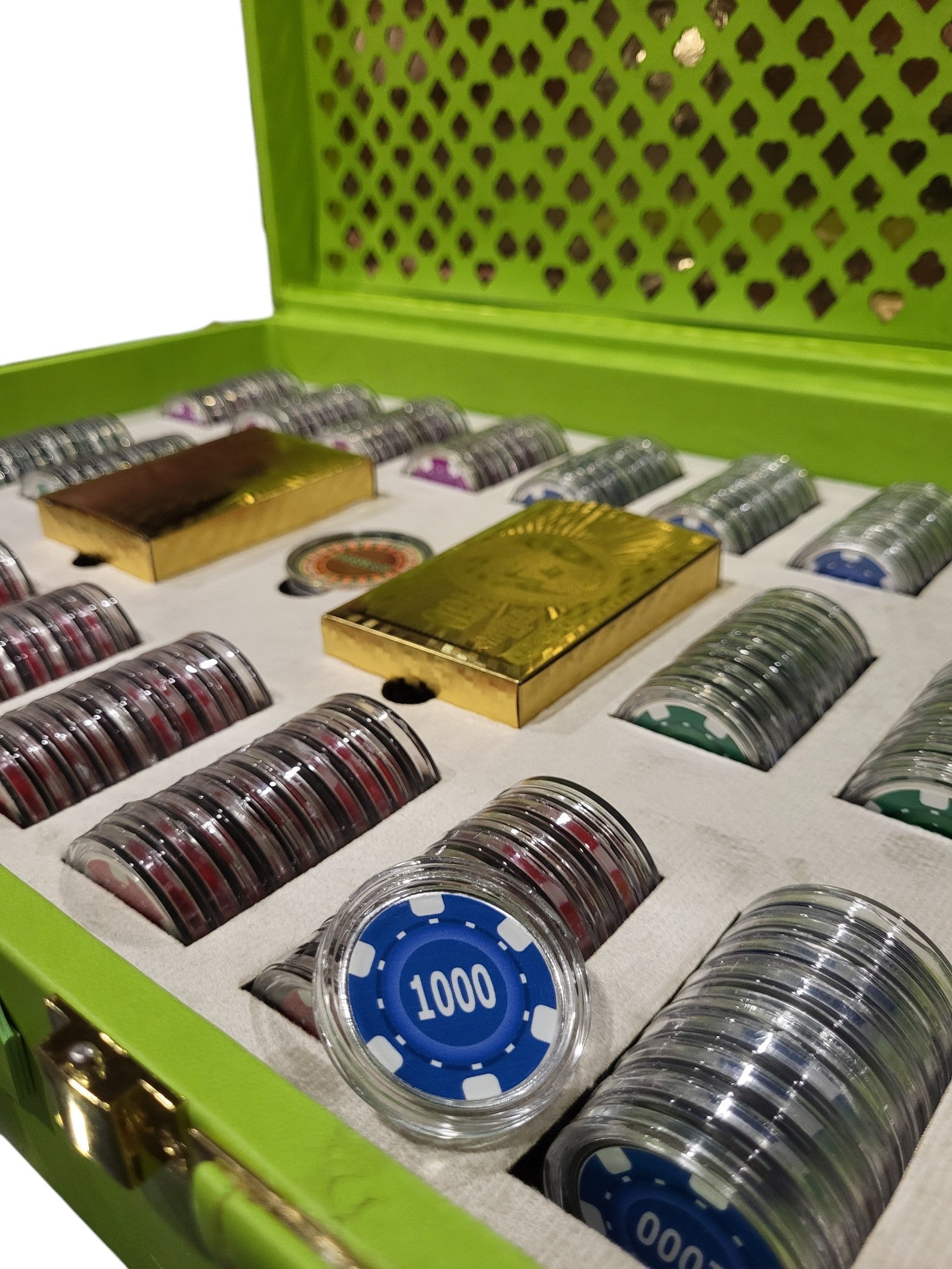POKER SET 1020GM LIME