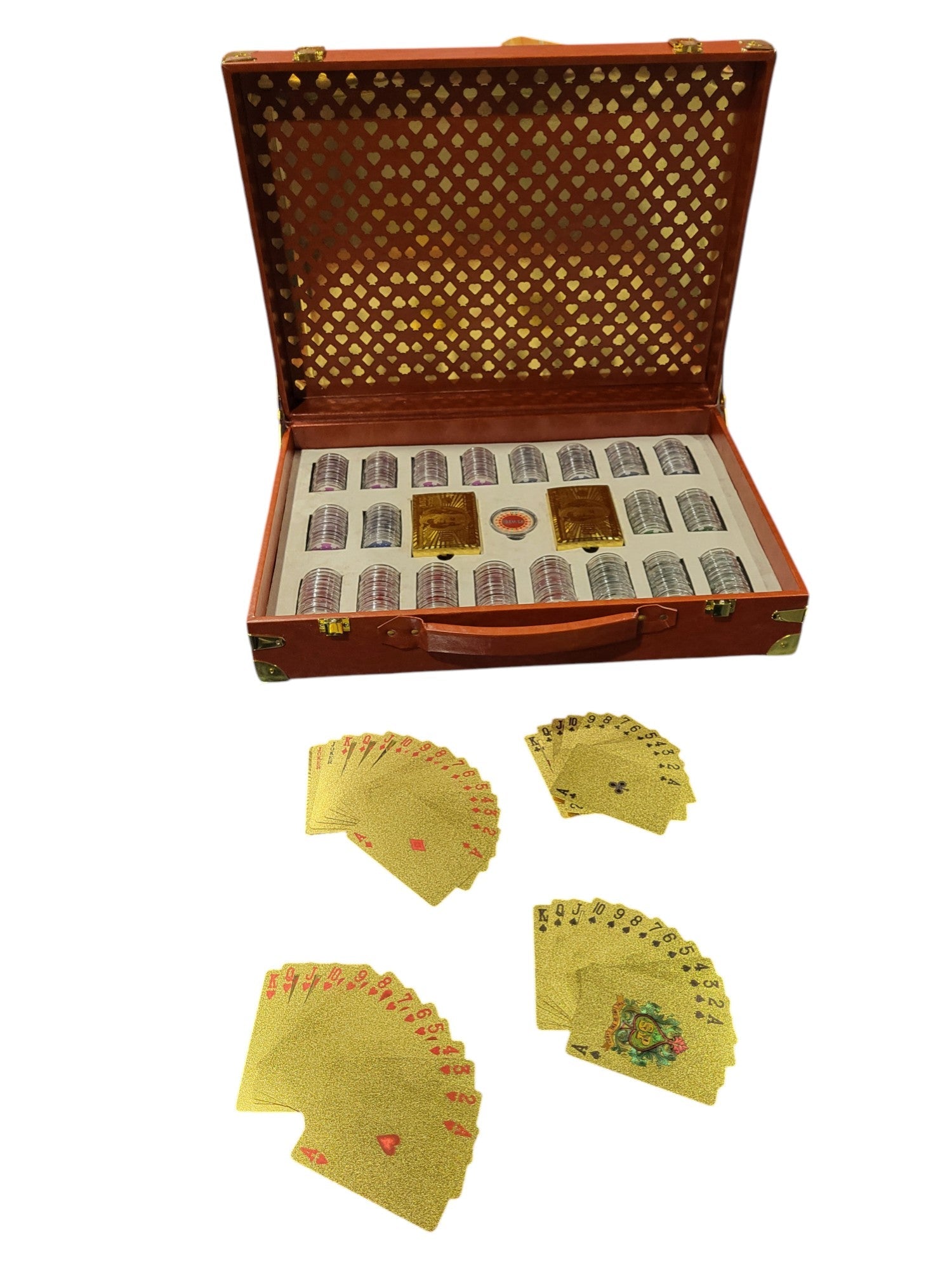 POKER SET 1020GM BROWN