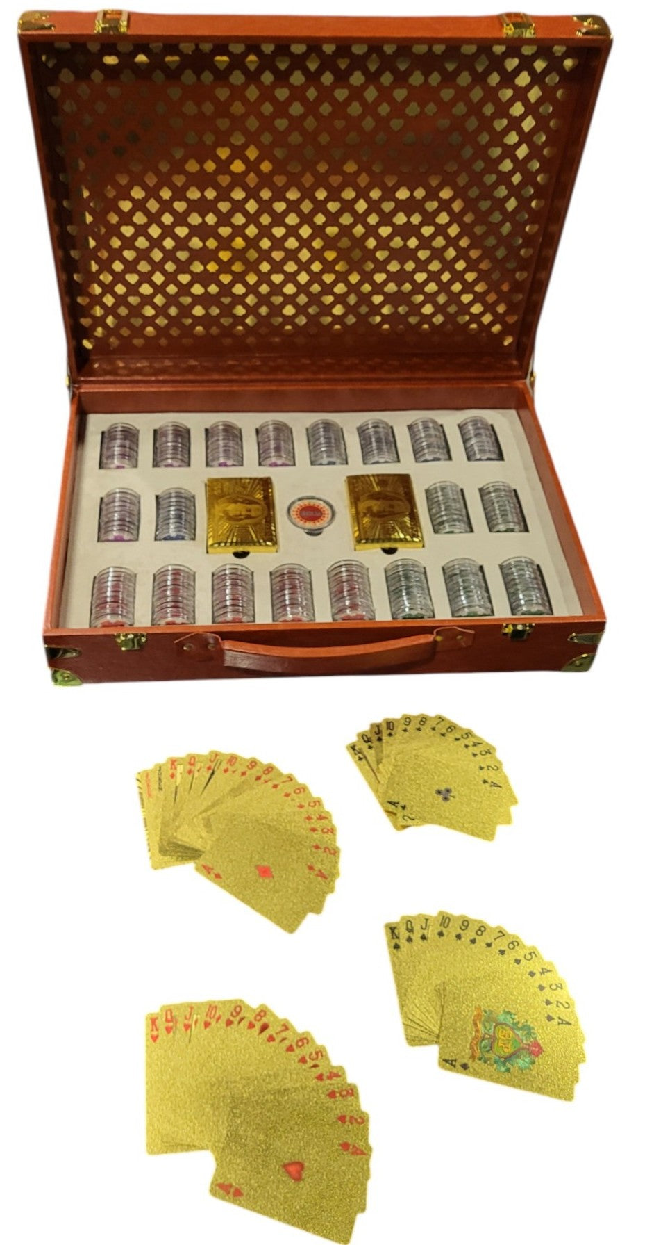 POKER SET 1020GM BROWN