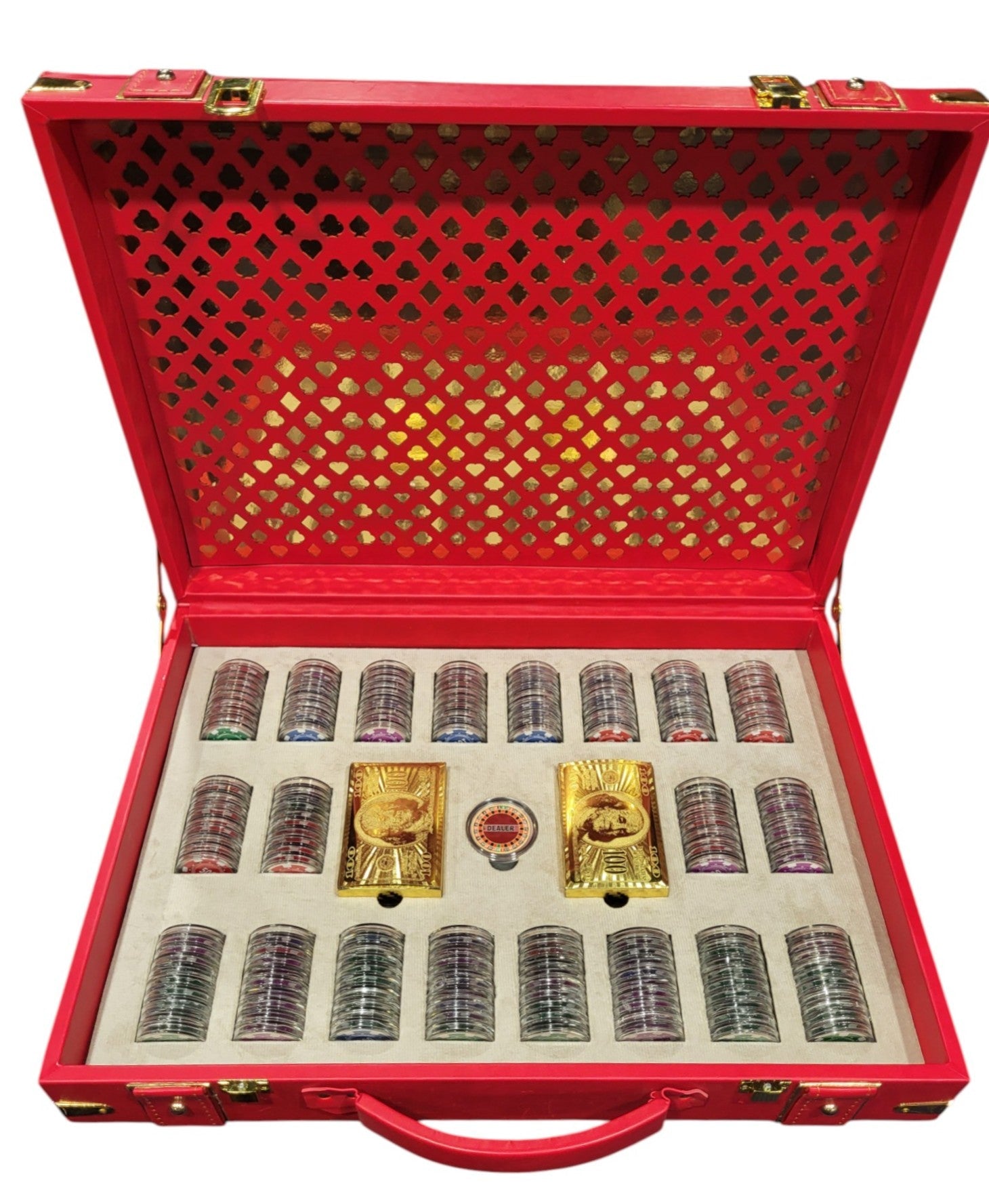 POKER SET 1020GM RED