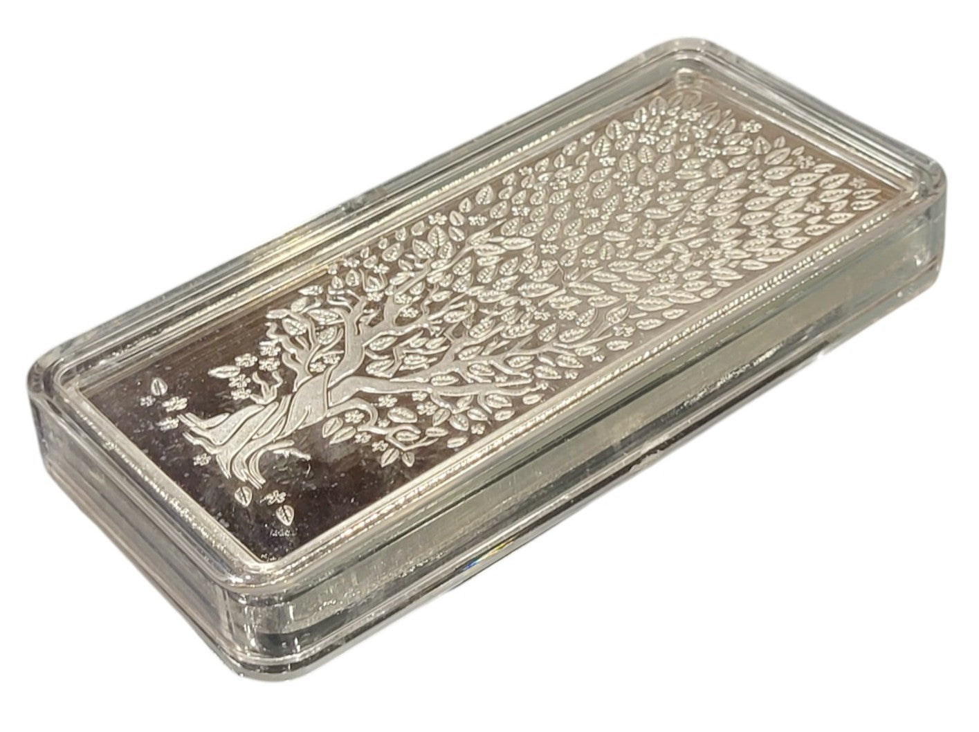 1000 GM SILVER BAR WITH DECORATED BOX