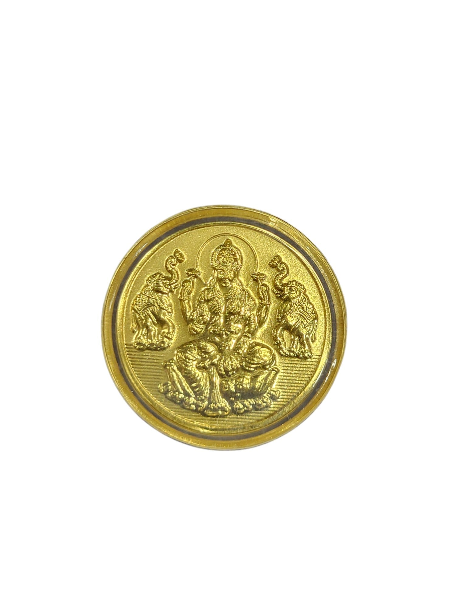 GOLD COIN 100MG LAXMI WITH DESIGNER CARD