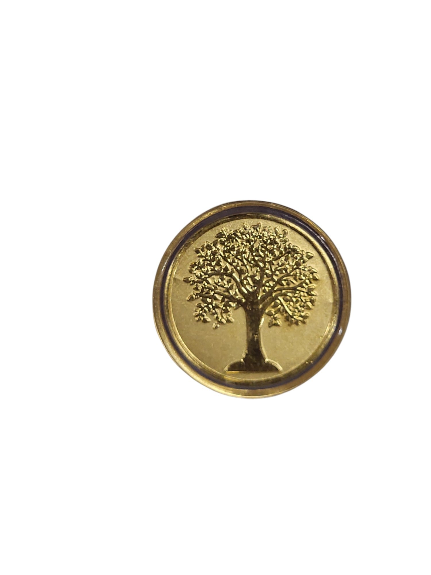 GOLD COIN 100MG TREE WITH DESIGNER CARD (4)