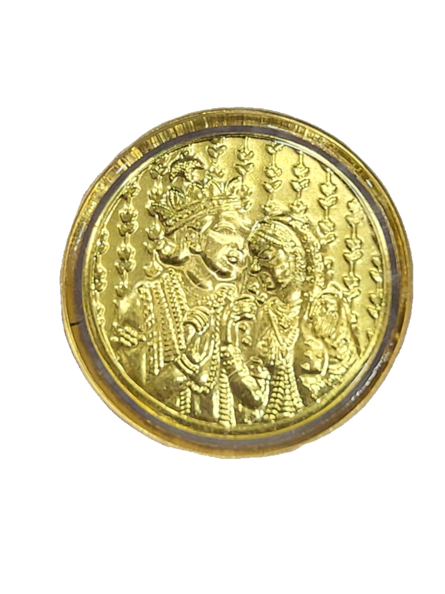 GOLD COIN 100MG DHULA DHULAN WITH DESIGNER CARD (1)