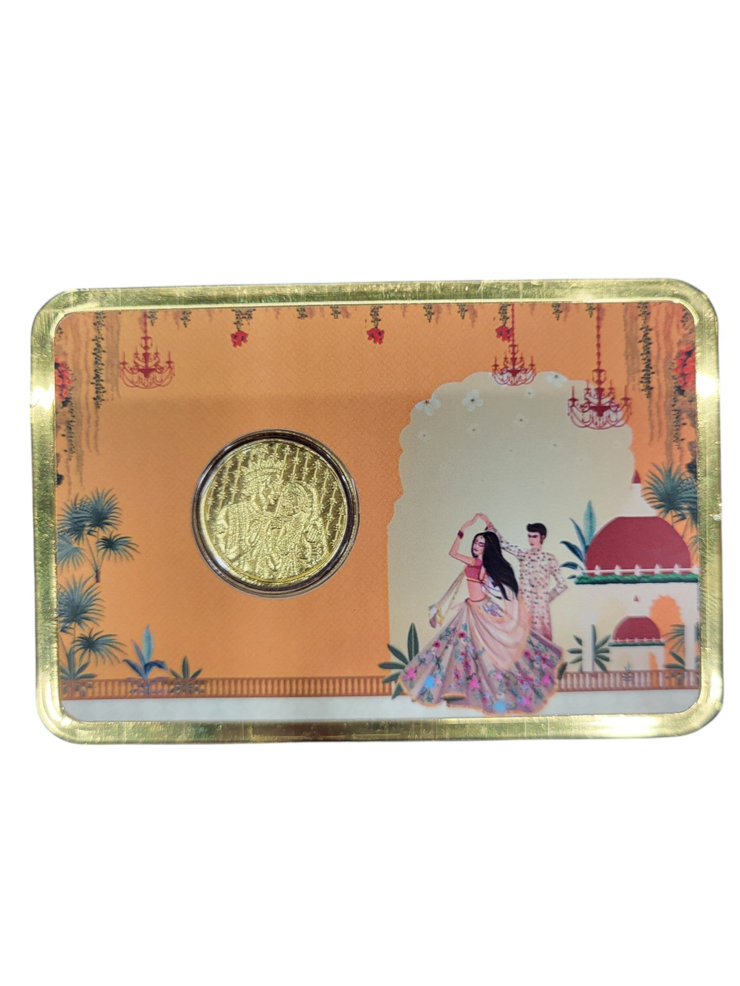 GOLD COIN 100MG DHULA DHULAN WITH DESIGNER CARD (2)