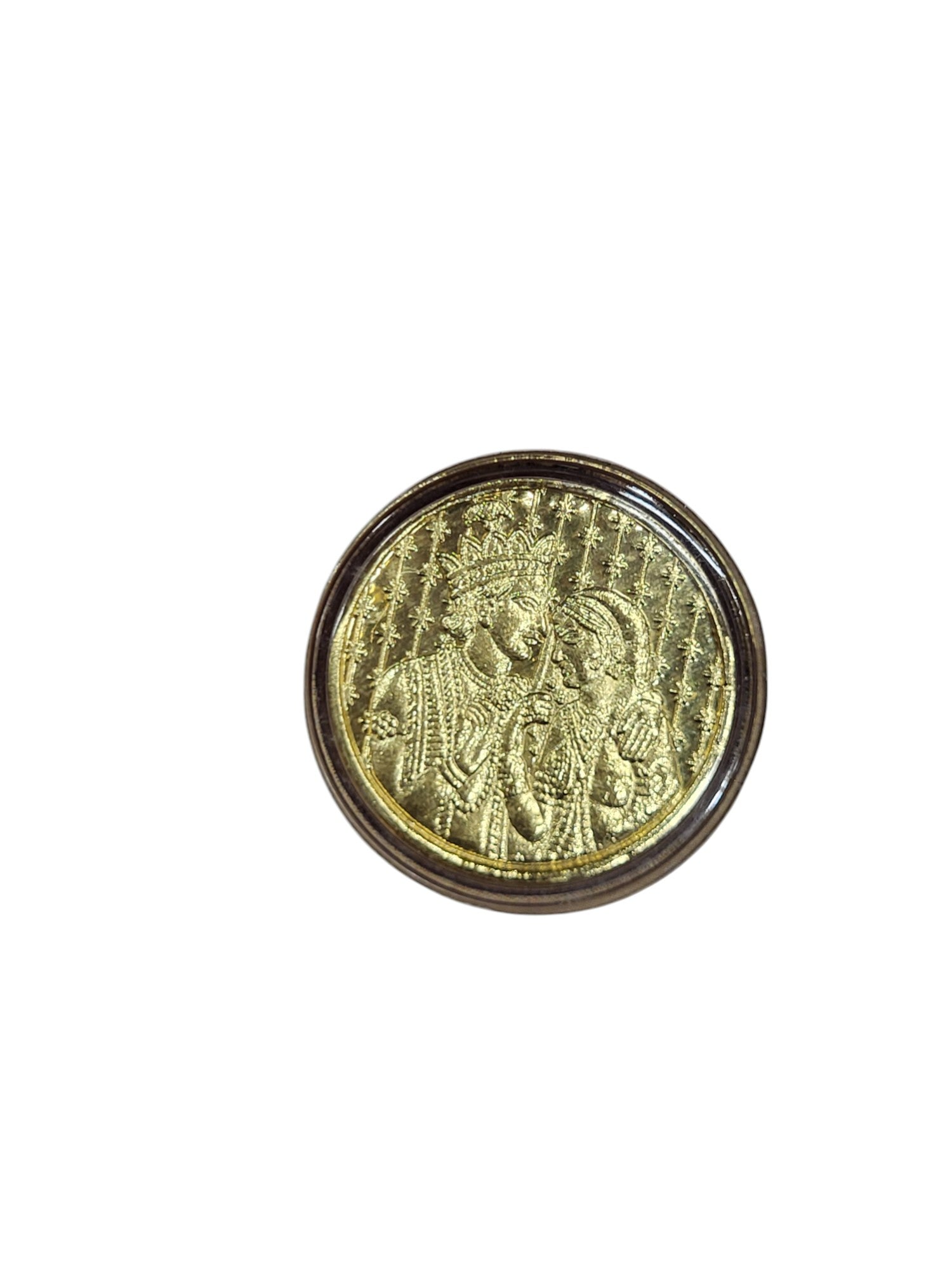 GOLD COIN 100MG DHULA DHULAN WITH DESIGNER CARD (2)