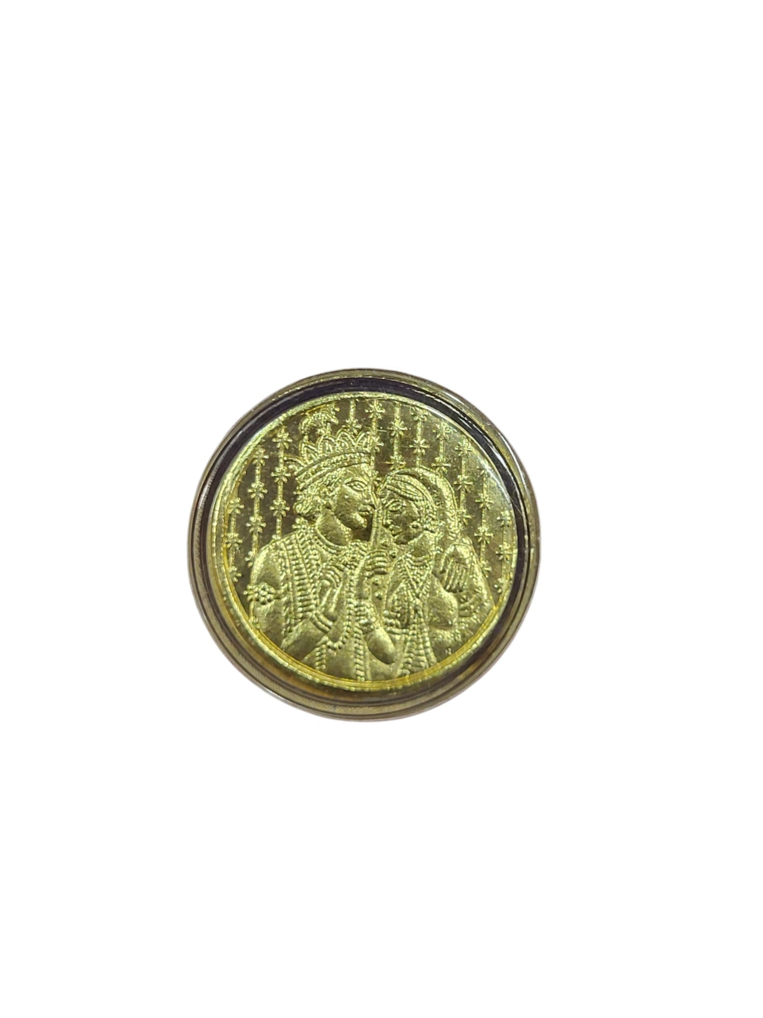 GOLD COIN 100MG DHULA DHULAN WITH DESIGNER CARD (3)