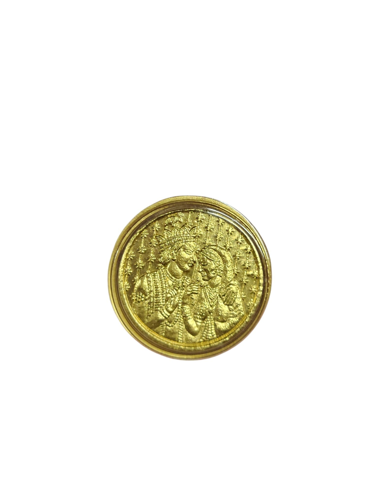 GOLD COIN 100MG DHULA DHULAN WITH DESIGNER CARD (4)