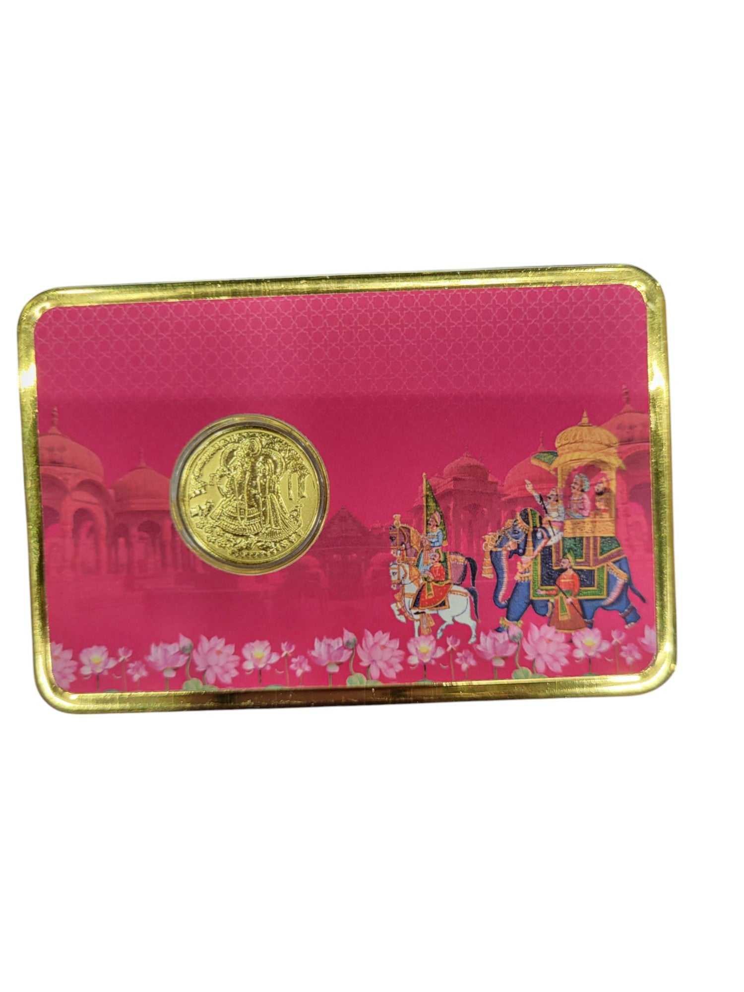 GOLD COIN 100MG RADHA KRISHNA WITH DESIGNER CARD (3)