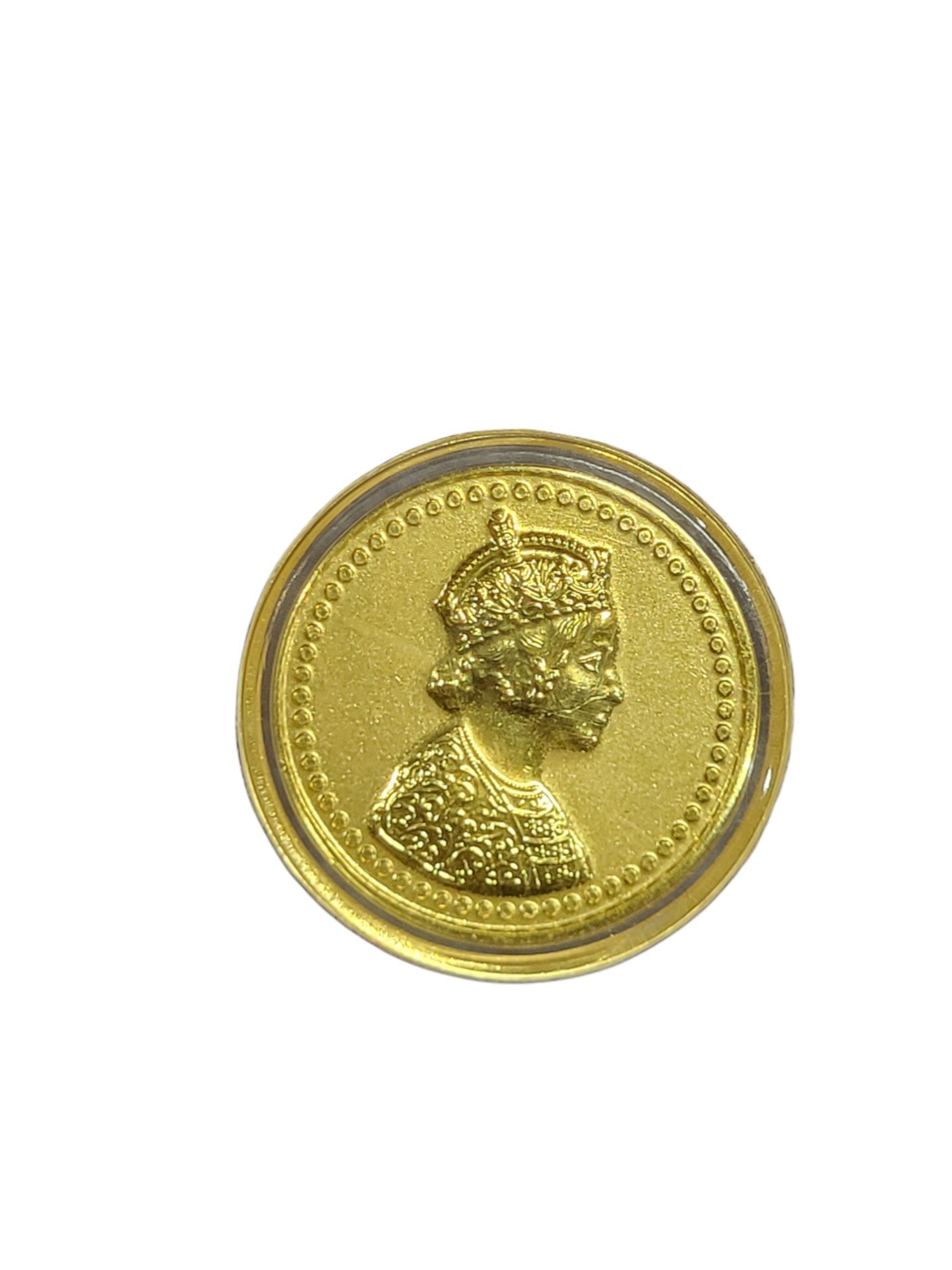 GOLD COIN 100MG QUEEN WITH DESIGNER CARD