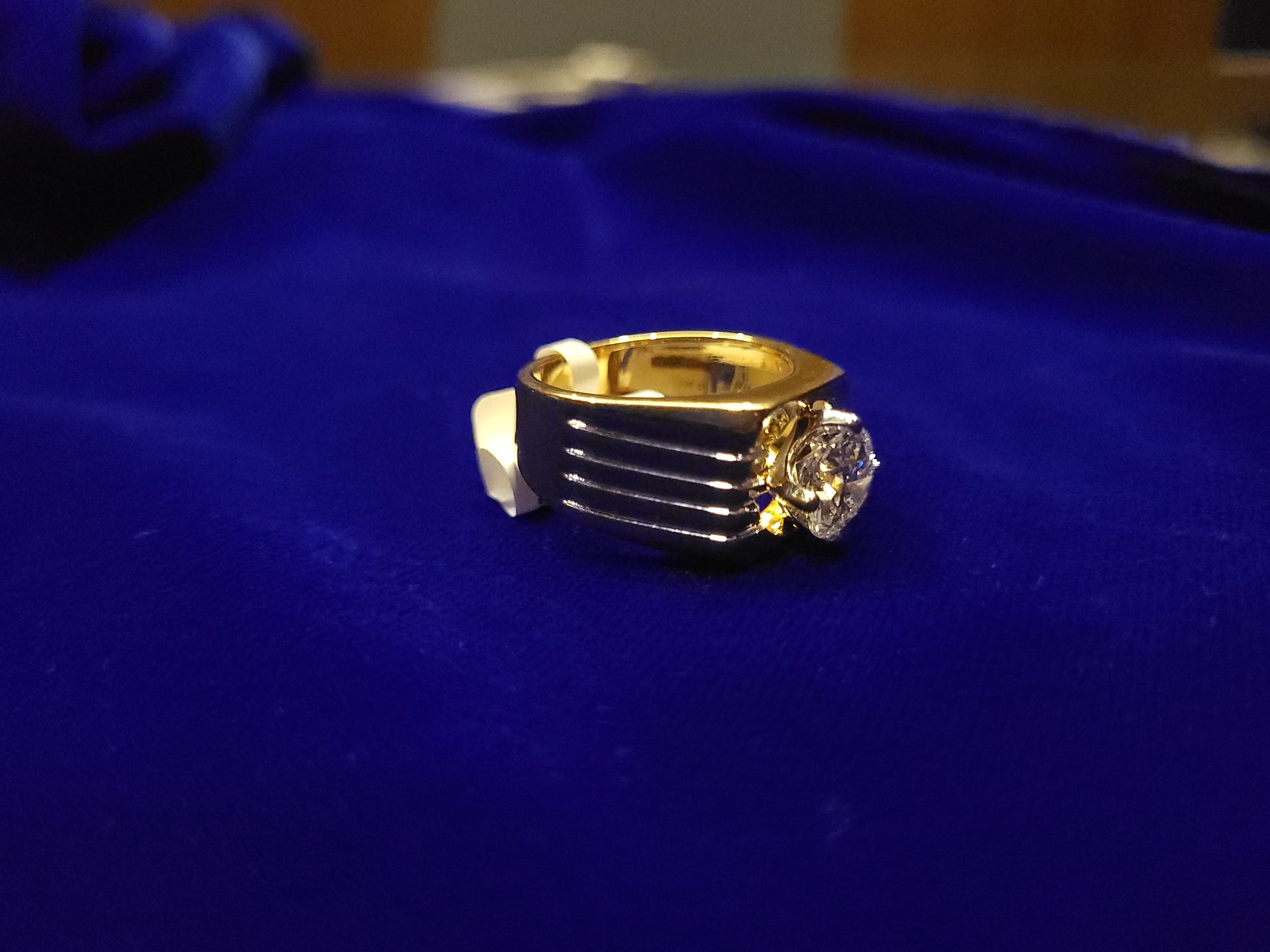 RING -MEN -YELLOWGOLD-(2)