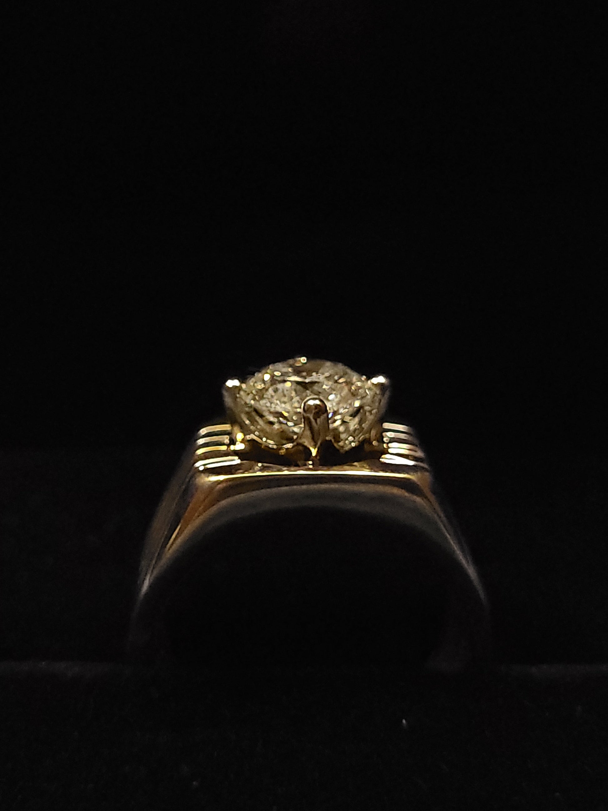 RING -MEN -YELLOWGOLD-(2)