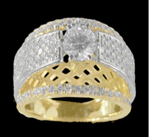 RING -LADIES -YELLOWGOLD-(4)