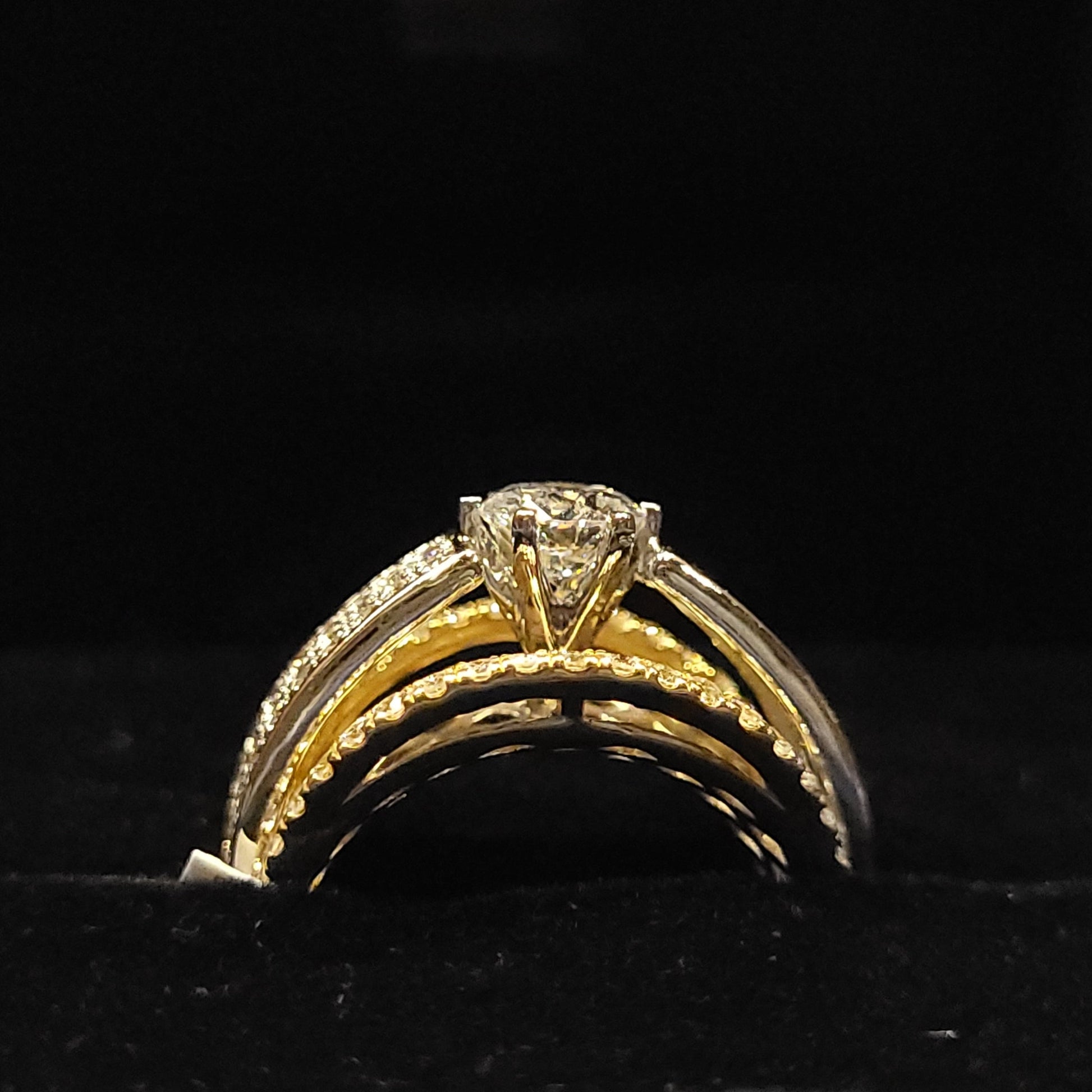 RING -LADIES -YELLOWGOLD-(4)