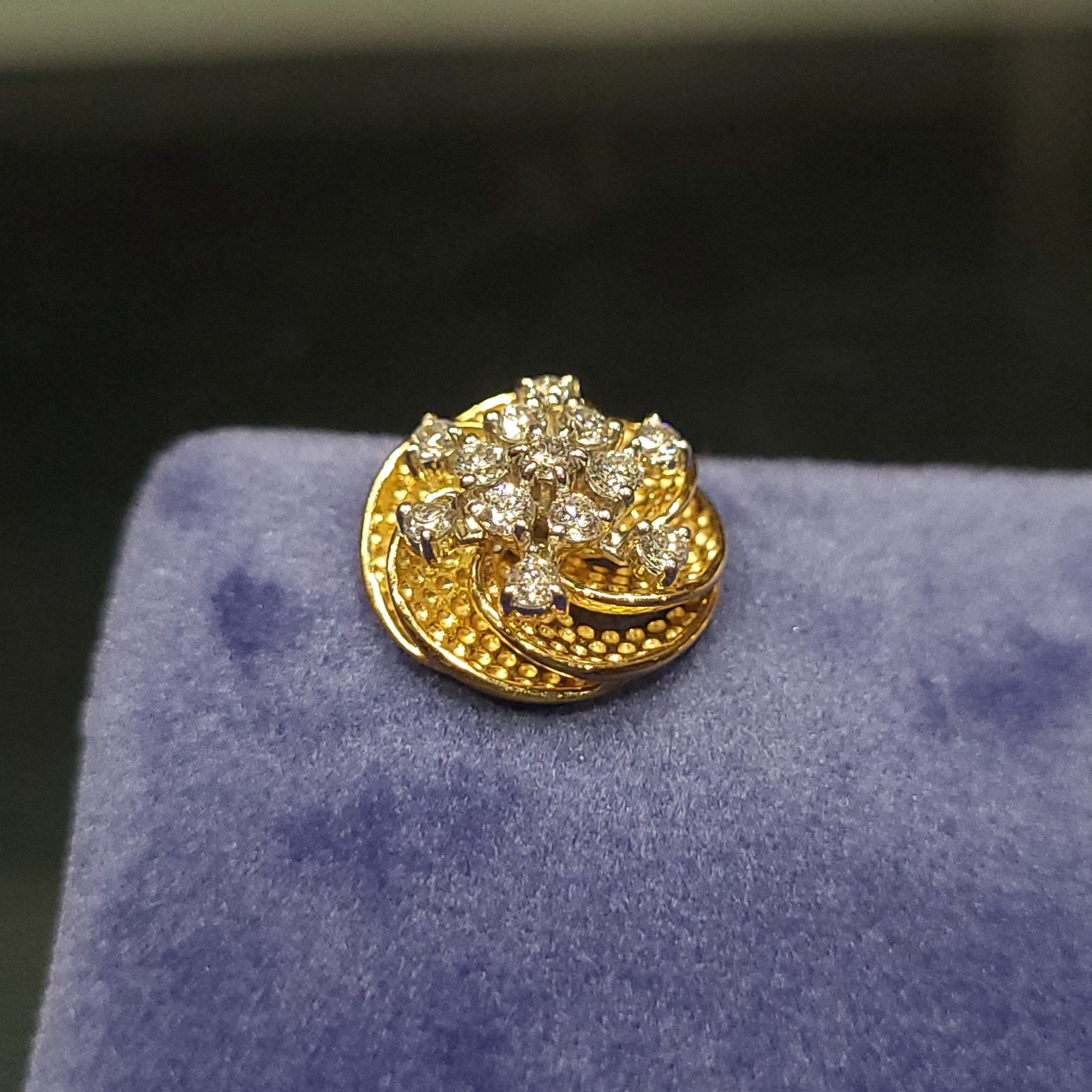 EARINGS -LADIES -YELLOWGOLD-(4)