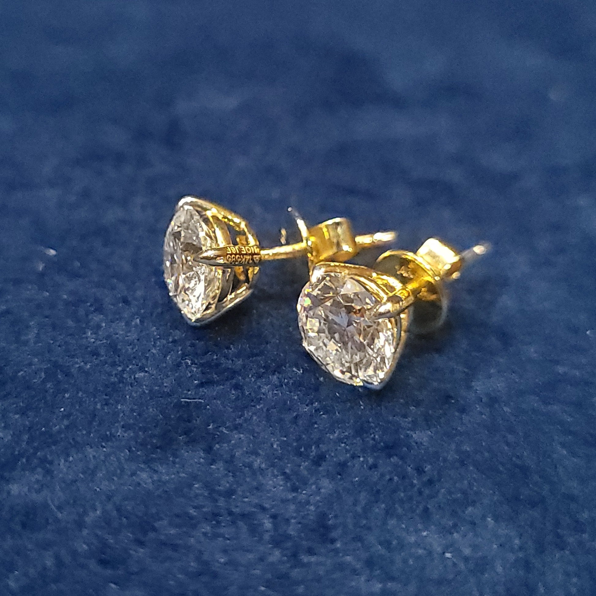 EARINGS -LADIES -YELLOWGOLD-(2)
