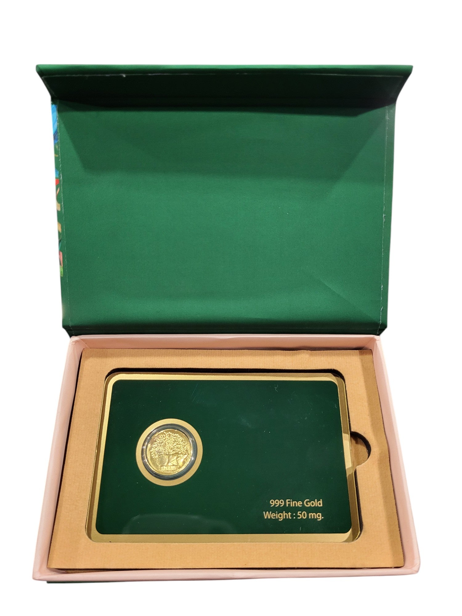 GOLD COIN PLAIN TREE - GREEN 50MG WITH BOX