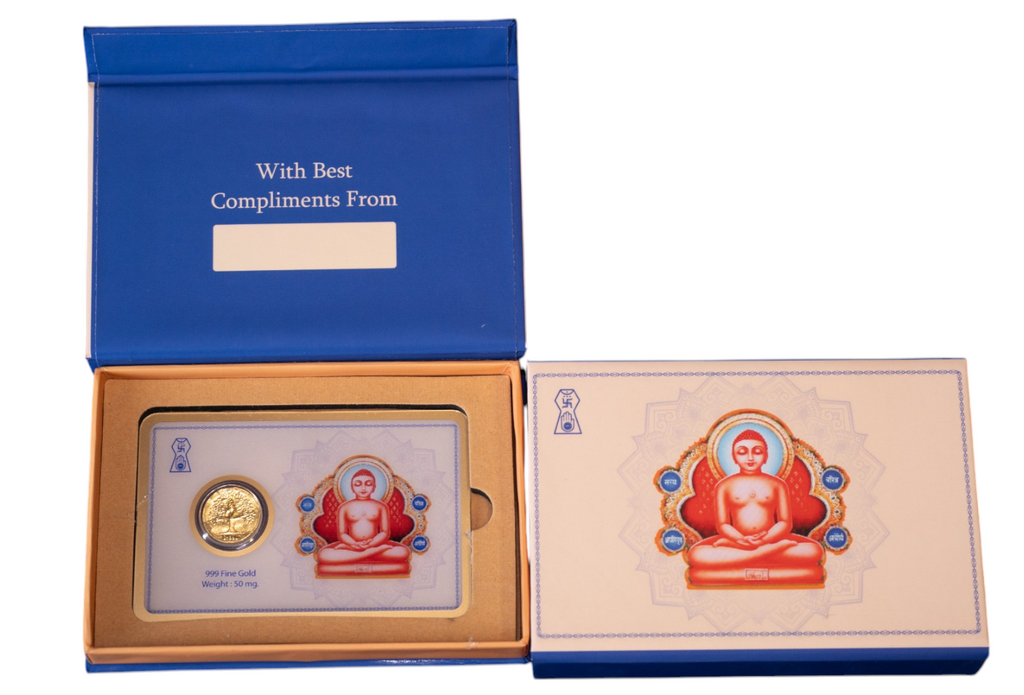 GOLD COIN MAHAVIR-BLUE/PINK 50MG WITH BOX