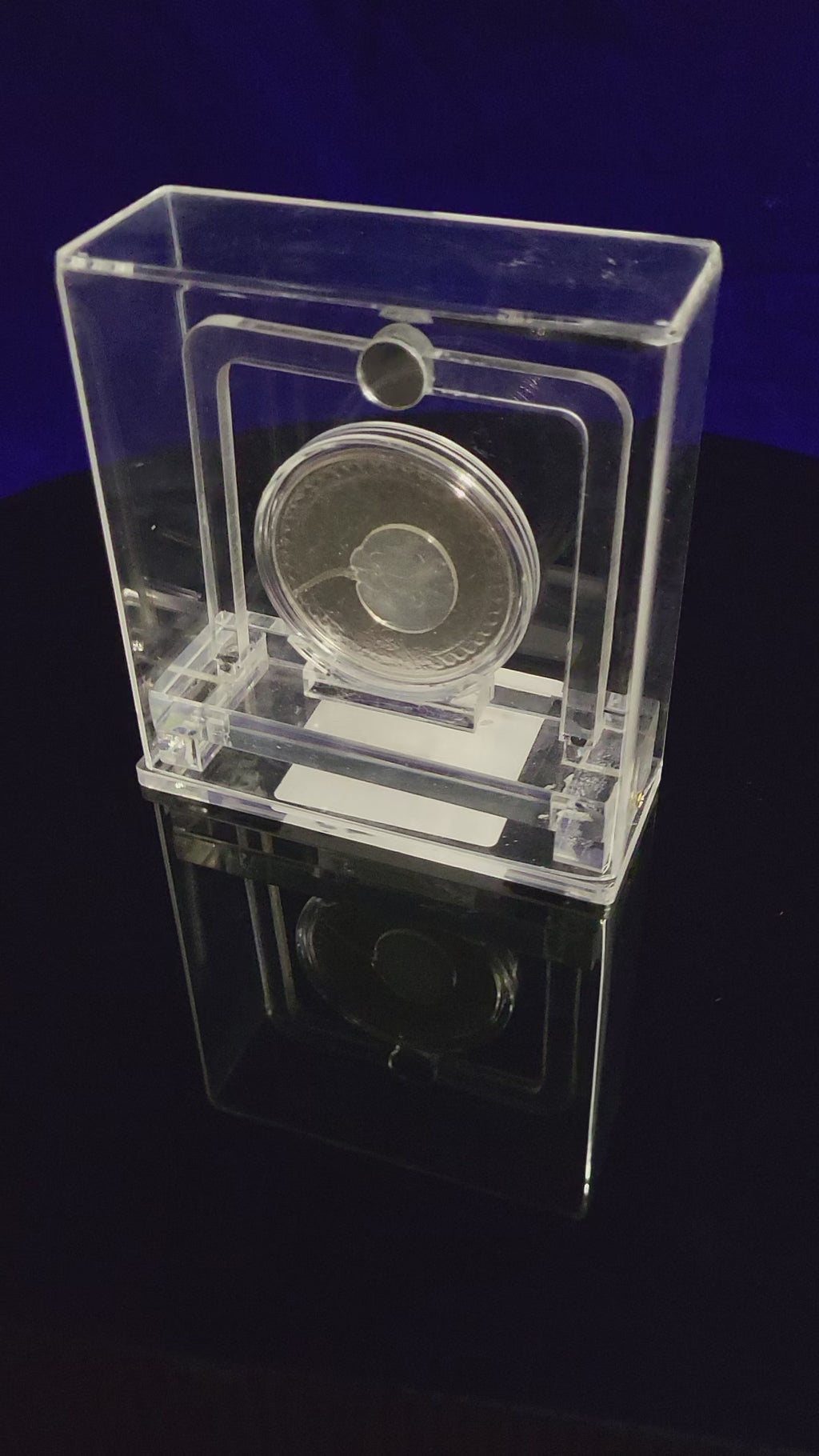 COLOUR COIN TROPHY SET IN ACRYLIC BOX KHATU SHYAM