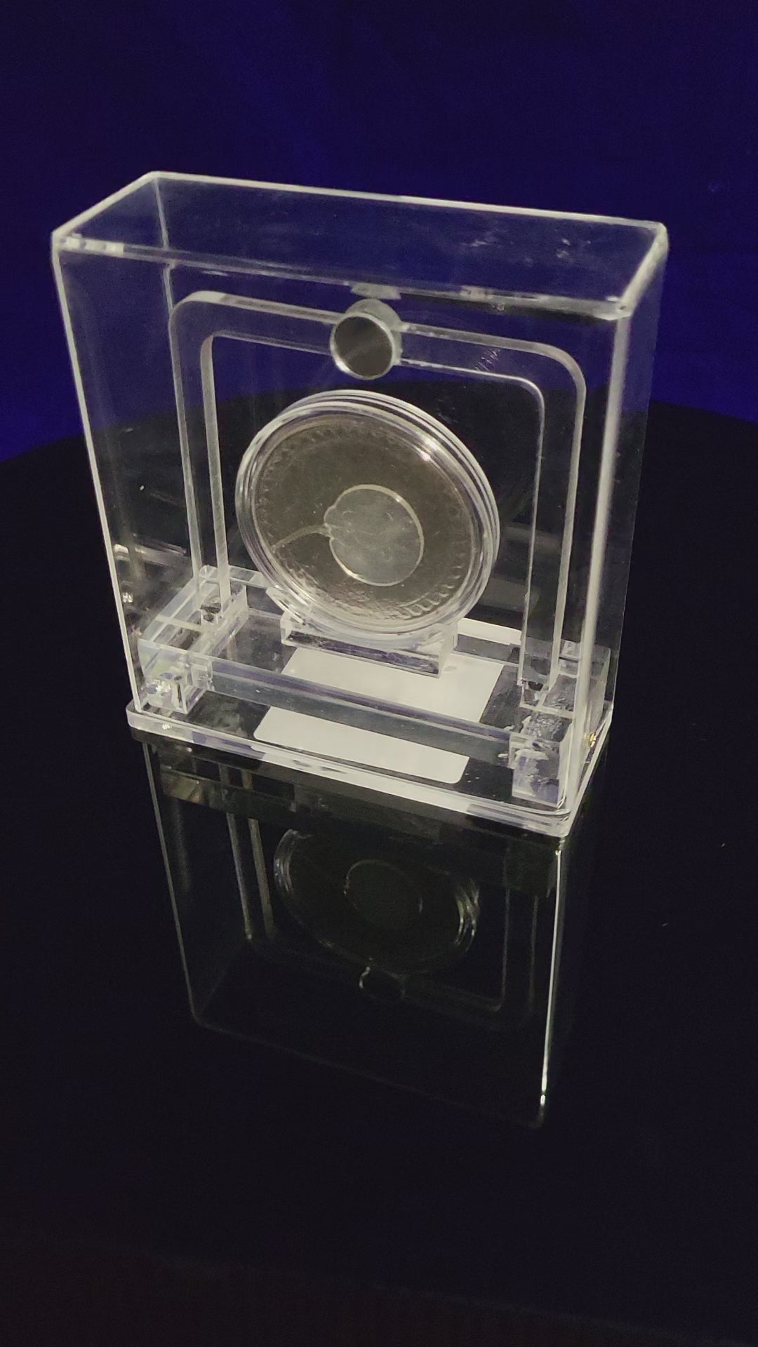 COLOUR COIN TROPHY SET IN ACRYLIC BOX KHATU SHYAM